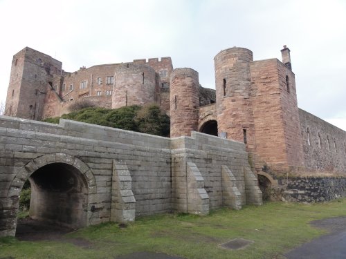 strand bij bamburgh